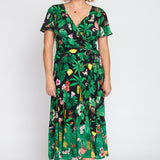Gabrielle Reversible Dress in hello sunshine black