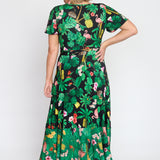 Gabrielle Reversible Dress in hello sunshine black