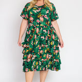 Sara Lee Dress in hello sunshine black