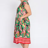 Holiday Dress in hello sunshine pink