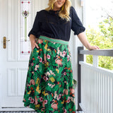 Bella Skirt in hello sunshine black