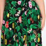 Gabrielle Reversible Dress in hello sunshine black