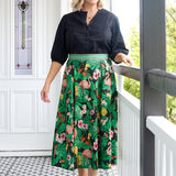 Bella Skirt in hello sunshine black