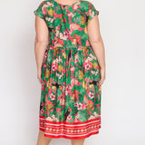 Holiday Dress in hello sunshine pink