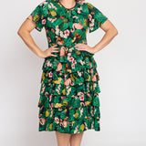 Sara Lee Dress in hello sunshine black