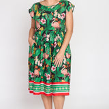 Holiday Dress in hello sunshine black