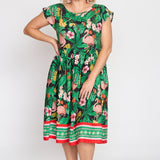 Holiday Dress in hello sunshine black