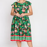 Holiday Dress in hello sunshine black