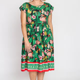 Holiday Dress in hello sunshine black