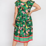 Holiday Dress in hello sunshine black