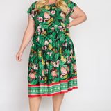 Holiday Dress in hello sunshine black