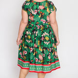 Holiday Dress in hello sunshine black