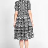 Eloise Dress in black lace