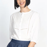 Kellie Top in white