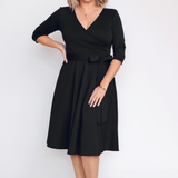 Amelia Dress in black