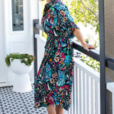 Alison Shirt Dress in truly madly navy