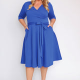 Amelia Dress in blue