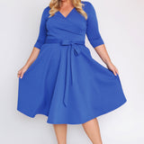 Amelia Dress in blue