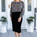 Maiocchi Bianca Skirt in Black Velvet – luxe and timeless