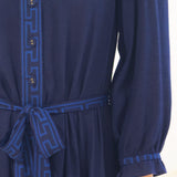 Carrie Mini Dress in a moment in time navy