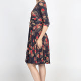 PRE-ORDER Cleo Dress in now or never navy