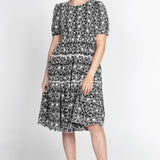 Eloise Dress in black lace