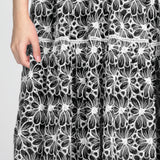 Eloise Dress in black lace