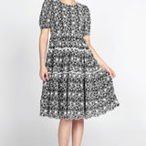 Eloise Dress in black lace
