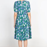 Etienne Dress in a moment in time green