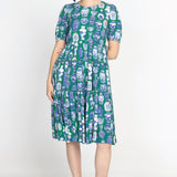 Etienne Dress in a moment in time green