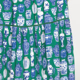 Etienne Dress in a moment in time green