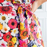 Evie Dress in garden party
