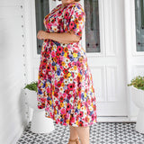 Evie Dress in garden party
