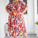 Evie Dress in garden party