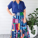 Florida Dress/Skirt in little wonder stripes