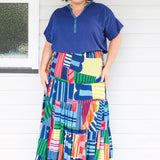 Florida Dress/Skirt in little wonder stripes