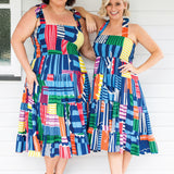 Florida Dress/Skirt in little wonder stripes