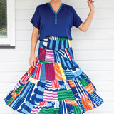 Florida Dress/Skirt in little wonder stripes