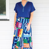 Florida Dress/Skirt in little wonder stripes