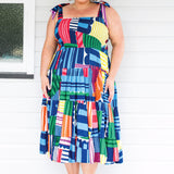 Florida Dress/Skirt in little wonder stripes