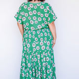 Florida Dress/Skirt in daisy days green