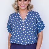 Florida Top in sweet spot blue