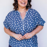 Florida Top in sweet spot blue