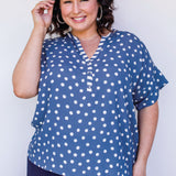 Florida Top in sweet spot blue