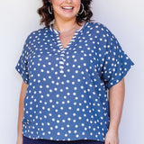 Florida Top in sweet spot blue