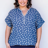 Florida Top in sweet spot blue