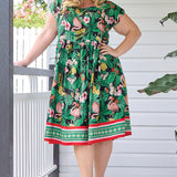 Holiday Dress in hello sunshine black