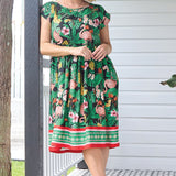 Holiday Dress in hello sunshine black