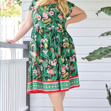 Holiday Dress in hello sunshine black