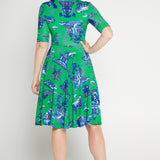 Cleo Dress in something green